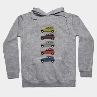 Five Renault 4's Hoodie